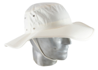 ON SITE SAFETY WIDE BRIM HAT - NATURAL LARGE/XL 